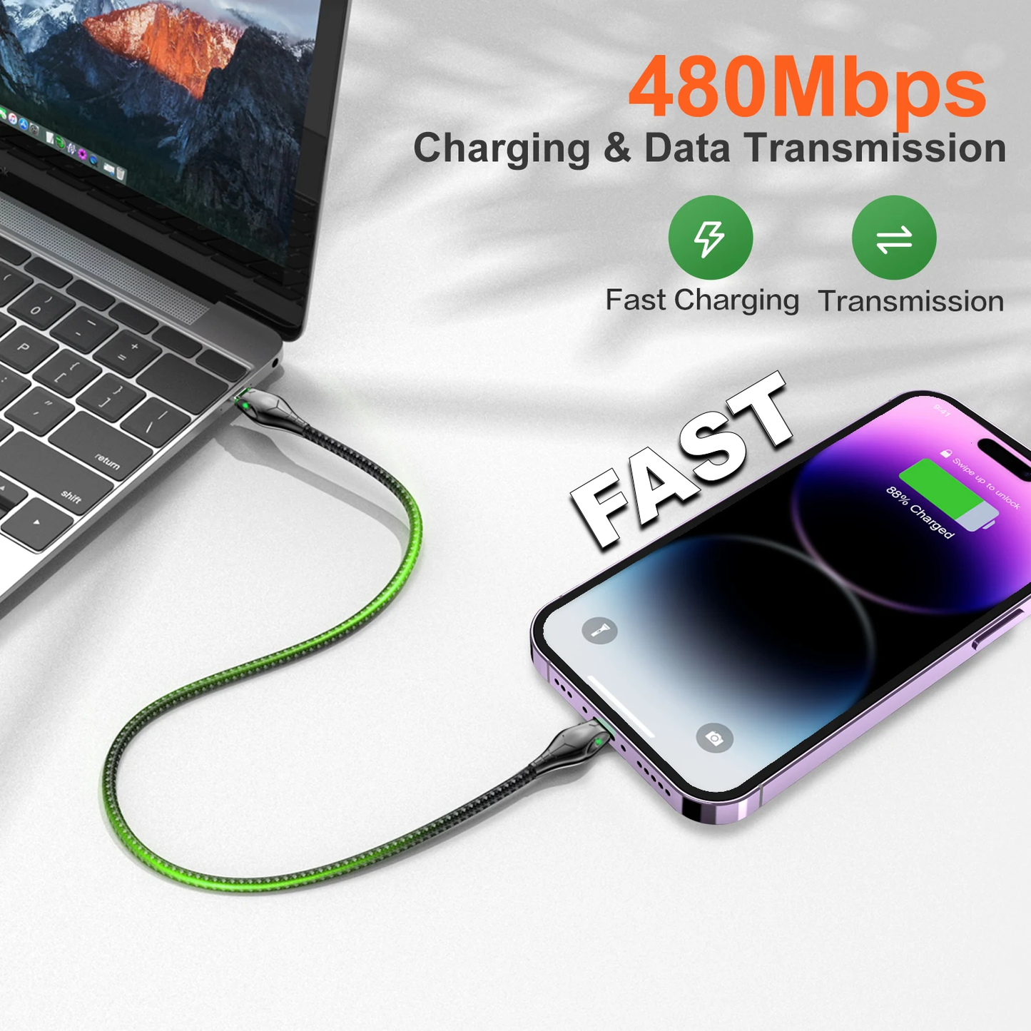 SnakeCable™ USB C to USB C